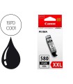 Ink-jet canon 580 xxl pixma tr8550 / ts6250 / ts8250 / ts9150 / ts9550 negro 600 pag