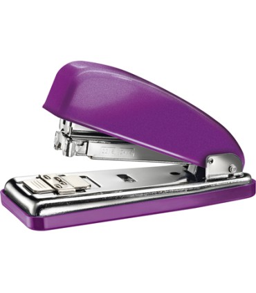 Grapadora petrus 226 classic wow violeta metalizado capacidad 30 hojas en blister