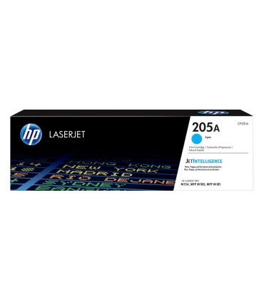 Toner hp 205a laserjet m154a 154nw mfp m180n 181fw cian 900 paginas