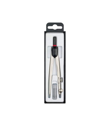 Compas rotring compact universal ajuste rapido radio 13 cm circunferencia 32 cm