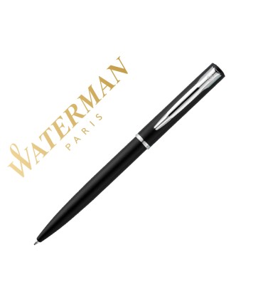 Boligrafo waterman allure laca negra en estuche de regalo