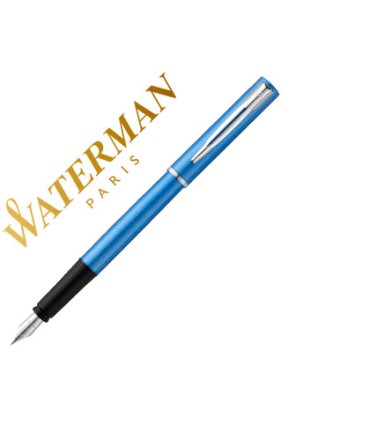 Pluma waterman allure laca azul en estuche de regalo