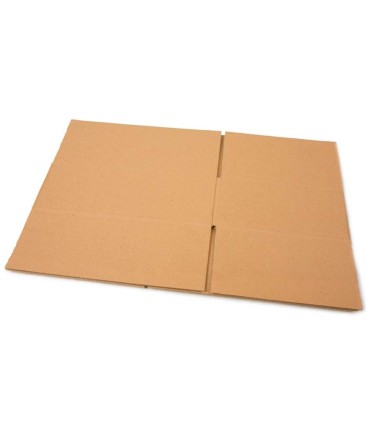 Caja de embalar marron q connect doble canal 420x200x300 mm