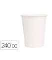 Vaso termico carton kraft 240 cc paquete de 50 unidades