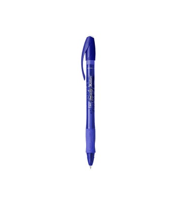 Boligrafo bic gelocity illusion borrable azul punta de 07 mm