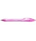 Boligrafo bic gelocity quick dry retractil tinta gel rosa punta de 07 mm