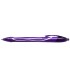 Boligrafo bic gelocity quick dry retractil tinta gel purpura punta de 07 mm