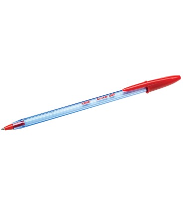 Boligrafo bic cristal soft rojo punta de 12 mm