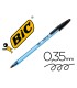 Boligrafo bic cristal soft negro punta de 12 mm