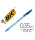 Boligrafo bic cristal soft azul punta de 12 mm