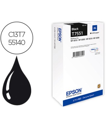 Ink jet epson t551 workforce pro wf 8010 wf 8090 wf 8090 d3twc wf 8510 wf 8590 wf 8590 negro 5000