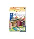 Lapices de colores staedtler wopex ecologico 36 colores en caja de carton