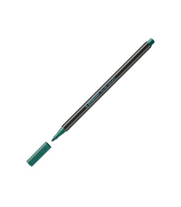 Rotulador stabilo acuarelable pen 68 metalico verde 1 mm