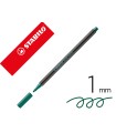 Rotulador stabilo acuarelable pen 68 metalico verde 1 mm