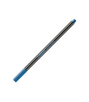 Rotulador stabilo acuarelable pen 68 metalico azul 1 mm