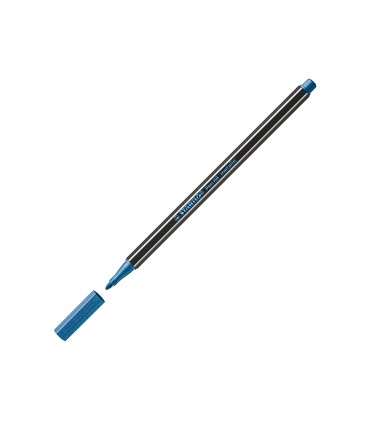 Rotulador stabilo acuarelable pen 68 metalico azul 1 mm