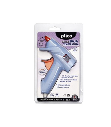 Pistola termofusible plico 25w baja temperatura