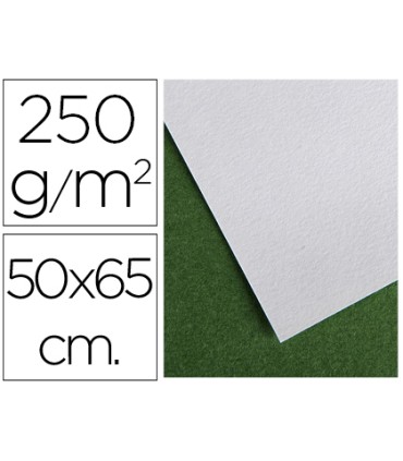 Papel secante canson 50x65 cm liso blanco 250 gr