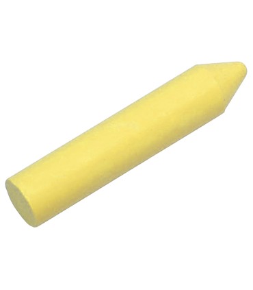 Lapices cera dacs unicolor amarillo claro caja de 12 unidades