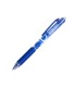 Boligrafo q connect retractil borrable 07 mm color azul