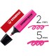 Rotulador stabilo boss fluorescente 70 magenta