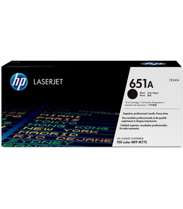 Toner hp 651a laserjet mfp m775dn m775f m775z m775z negro 13500 paginas