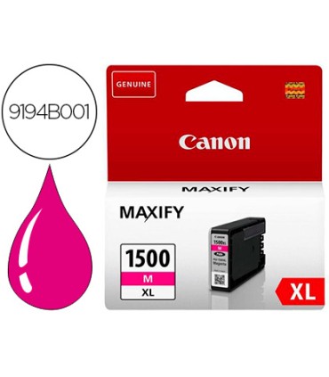 Ink jet canon pgi 1500xl mb2050 mb2150 mb2155 mb2350 mb2750 mb2755 magenta