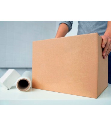 Caja para embalar q connect usos varios carton doble canal marron 304x150x217 mm