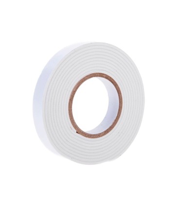 Cinta adhesiva q connect doble cara 10 mt x 12 mm en portarrollos