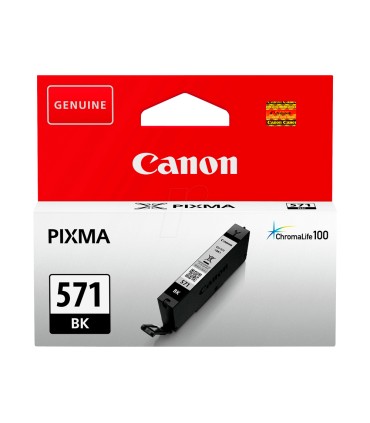 Ink jet canon cli 571 pixma mg6852 ts6050 ts8050 negro