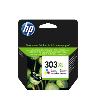 Ink jet hp 303xl envy photo 6230 7130 7830 color tricolor capacidad 415 paginas