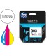 Ink jet hp n 303 envy photo 6230 7130 7830 color tricolor capacidad 200 paginas