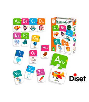 Juego diset educativo el abecedario