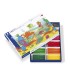 Rotulador staedtler color jumbo trazo 3 mm school pack de 144 unidades colores surtidos 12 x color