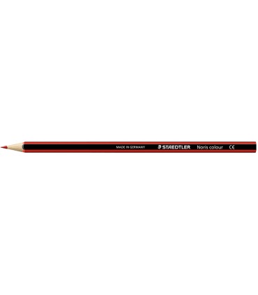 Lapiz de color staedtler wopex ecologico rojo