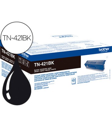 Toner brother tn 421 para dcp l8410 cdn 8410 cdw hl l8260 cdw mfc l8360 cdw 8690 cdw 8900 cdw negro