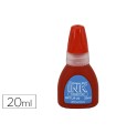 Tinta x'stamper quix para sellos roja bote de 20 ml