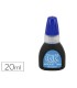 Tinta x stamper quix para sellos azul bote de 20 ml