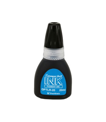 Tinta x stamper quix para sellos negra bote de 20 ml