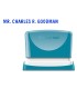 Sello x stamper quix personalizable color azul medidas 4x60 mm q 05