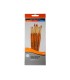 Pinceles daler rowney simply art sintentico mango corto dorado blister de 6 unidades