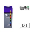 Lapices pastel oleo daler rowney simply suave caja de 12 colores surtidos