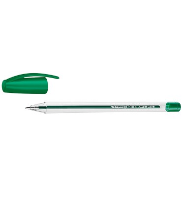 Boligrafo pelikan stick super soft verde