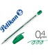 Boligrafo pelikan stick super soft verde