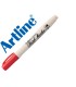 Rotulador artline supreme brush pintura base de agua punta tipo pincel trazo variable rojo