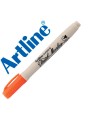 Rotulador artline supreme brush pintura base de agua punta tipo pincel trazo variable naranja