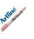 Rotulador artline supreme brush pintura base de agua punta tipo pincel trazo variable melocoton