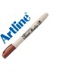 Rotulador artline supreme brush pintura base de agua punta tipo pincel trazo variable marron