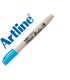 Rotulador artline supreme brush pintura base de agua punta tipo pincel trazo variable celeste