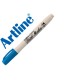 Rotulador artline supreme brush pintura base de agua punta tipo pincel trazo variable azul